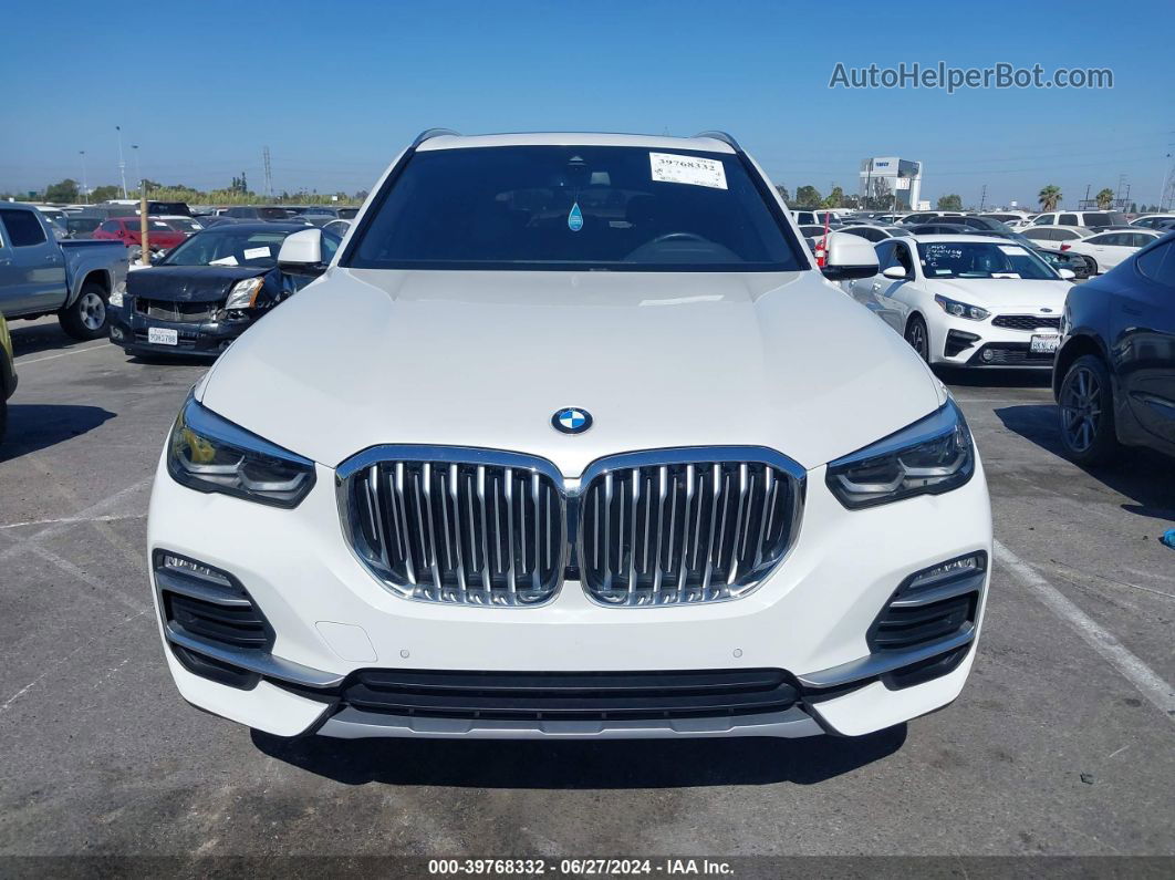 2020 Bmw X5 Sdrive40i Белый vin: 5UXCR4C01L9B35995