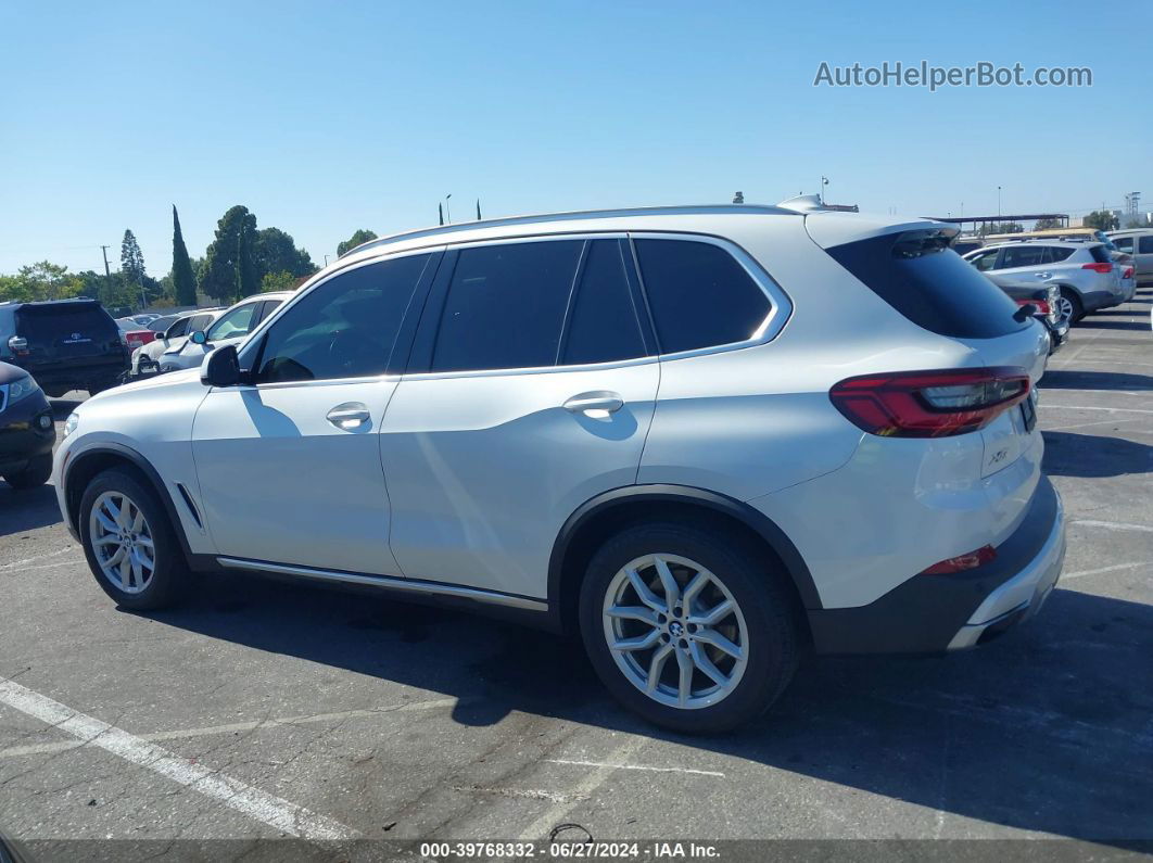 2020 Bmw X5 Sdrive40i White vin: 5UXCR4C01L9B35995