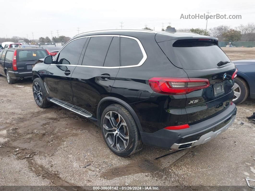 2020 Bmw X5 Sdrive40i Черный vin: 5UXCR4C01L9B52408