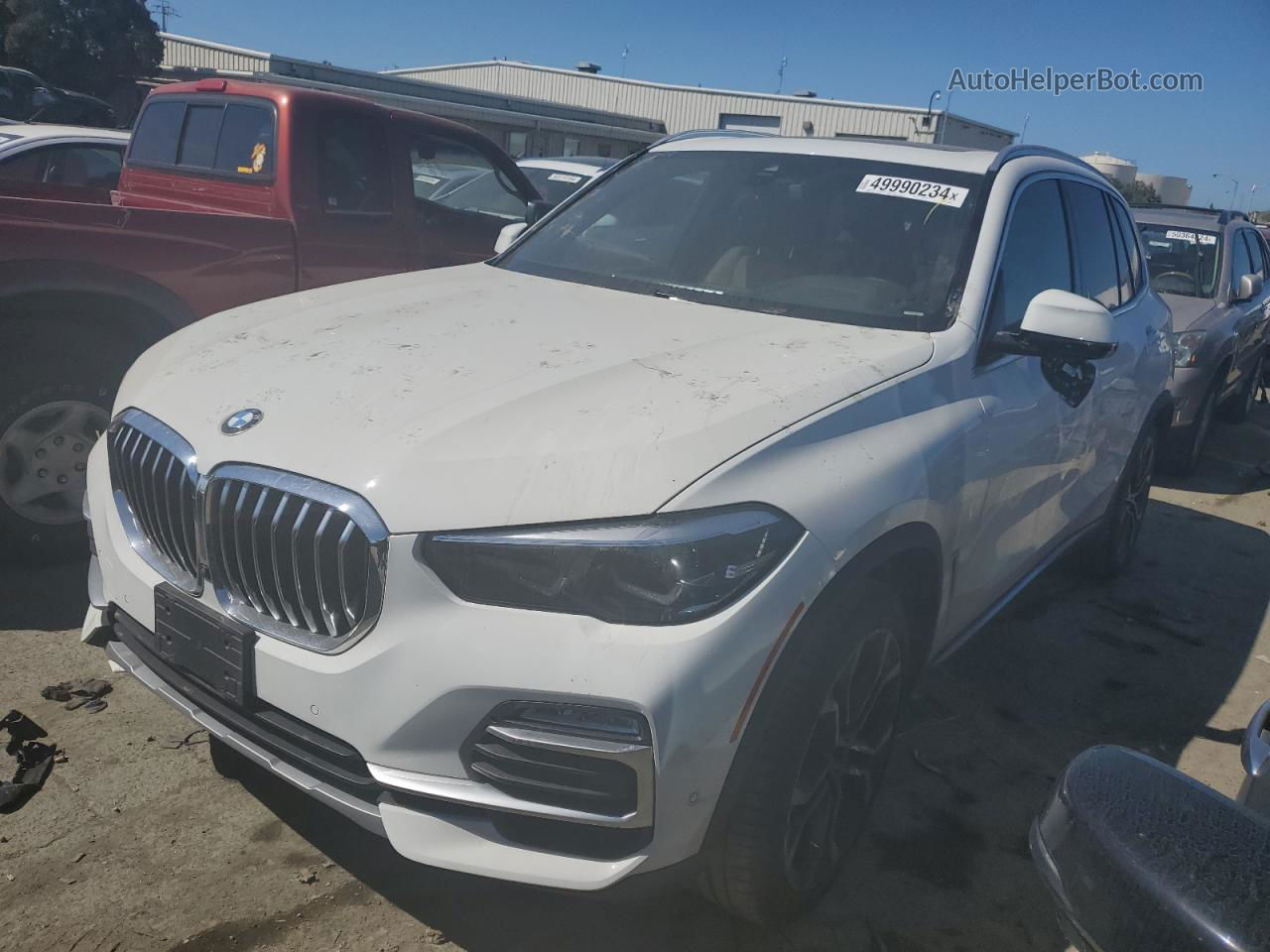 2020 Bmw X5 Sdrive 40i White vin: 5UXCR4C01LLW64038