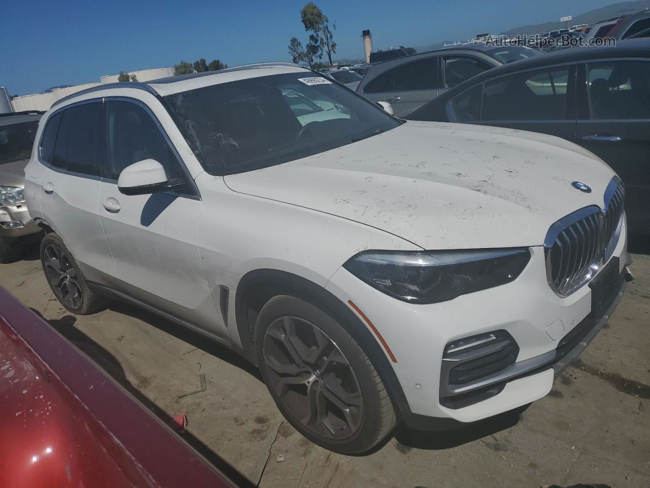 2020 Bmw X5 Sdrive 40i White vin: 5UXCR4C01LLW64038