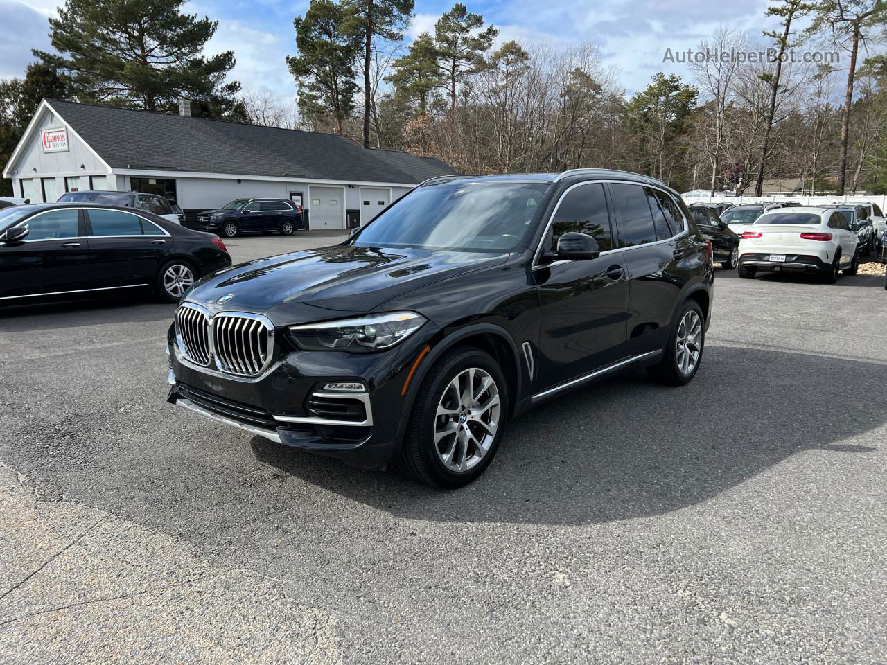 2020 Bmw X5 Sdrive 40i Black vin: 5UXCR4C02L9B14413