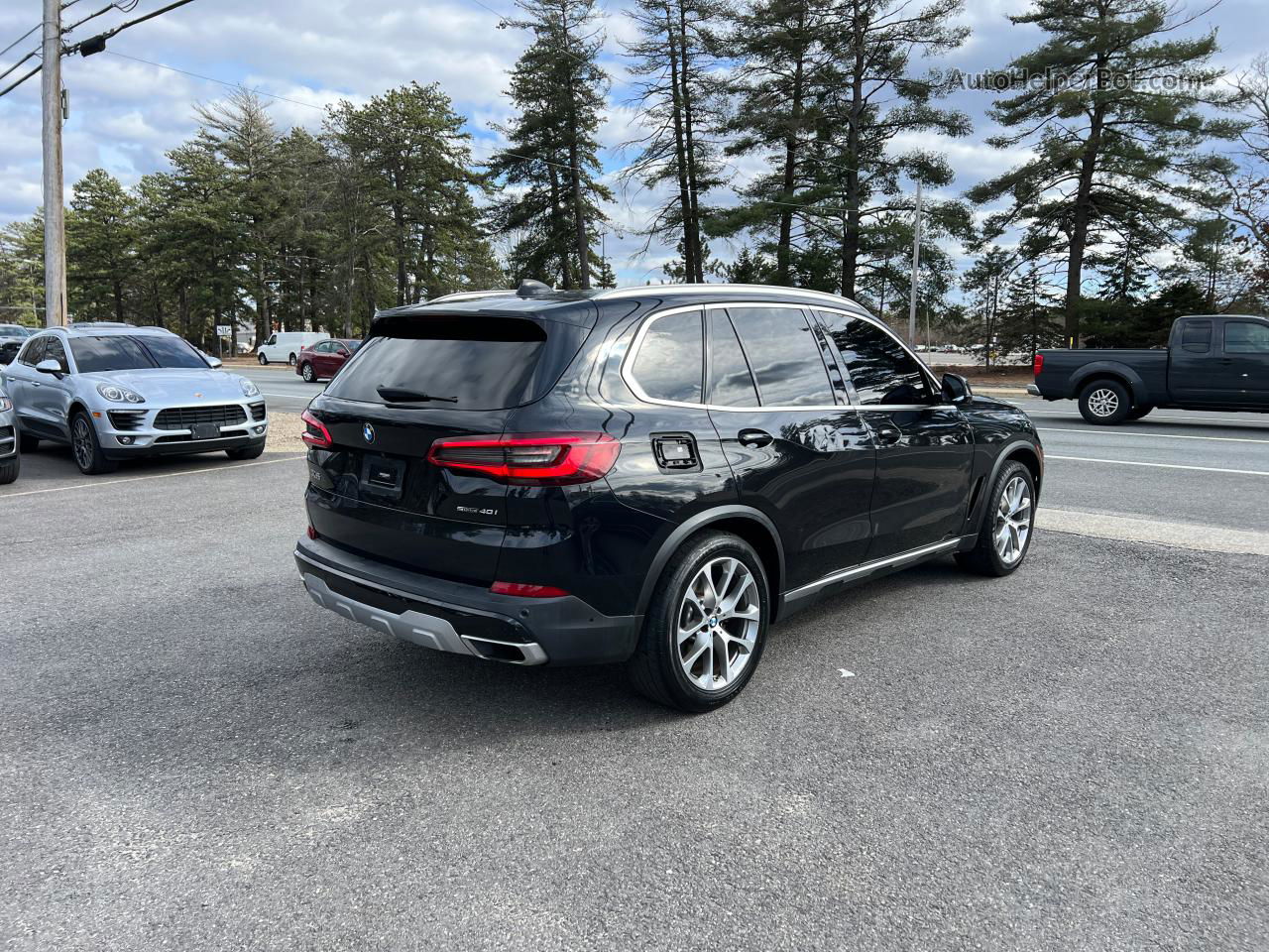 2020 Bmw X5 Sdrive 40i Black vin: 5UXCR4C02L9B14413