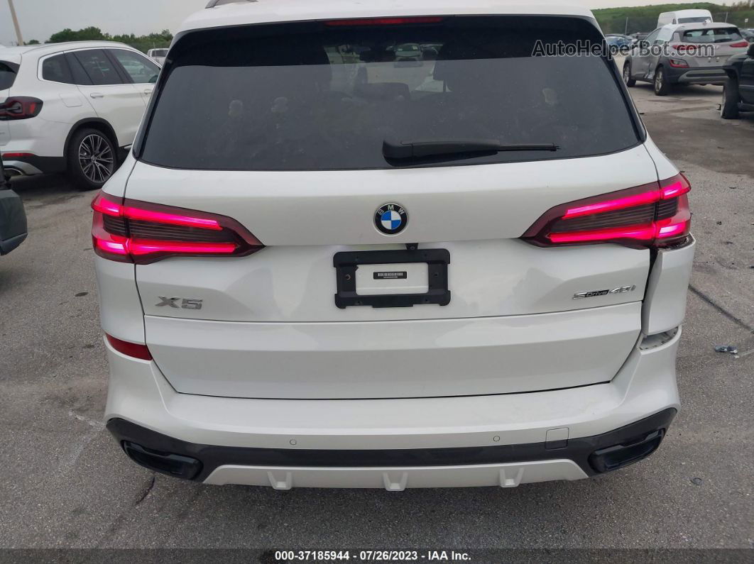 2020 Bmw X5 Sdrive40i Белый vin: 5UXCR4C02L9D37860