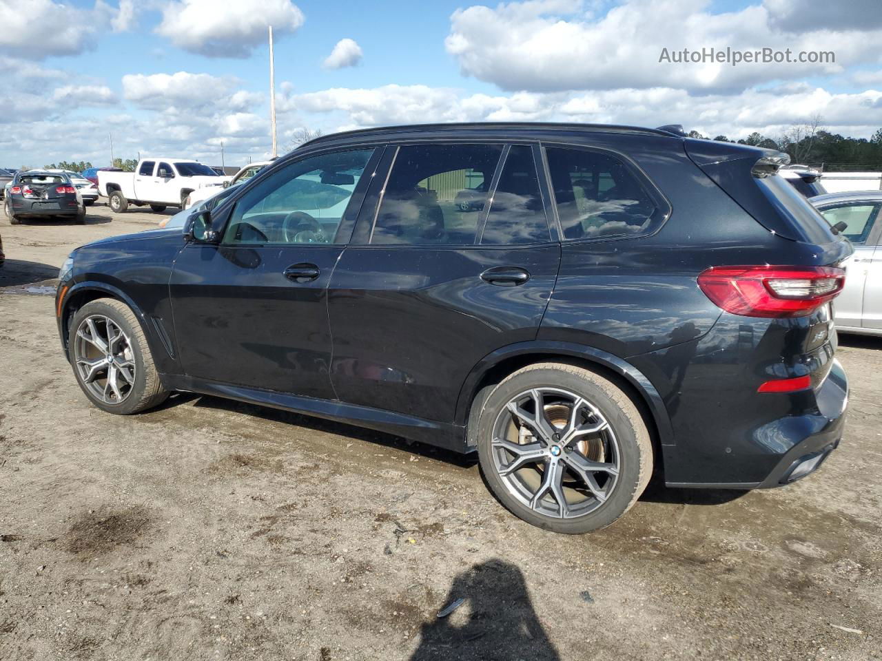 2020 Bmw X5 Sdrive 40i Черный vin: 5UXCR4C02LLW63951