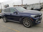 2020 Bmw X5 Sdrive 40i Blue vin: 5UXCR4C02LLW64842