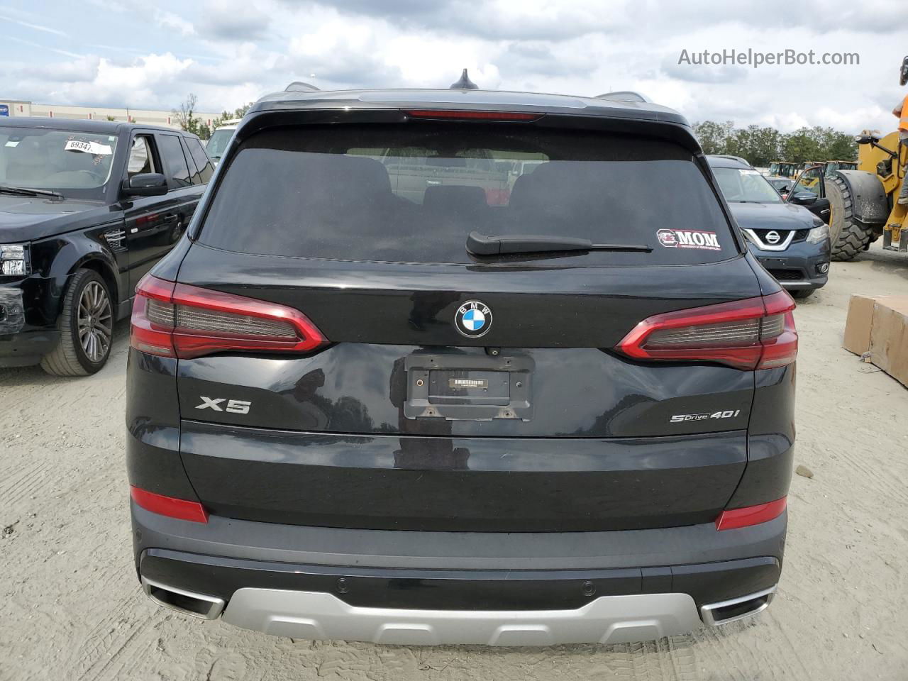 2020 Bmw X5 Sdrive 40i Black vin: 5UXCR4C03L9B48232