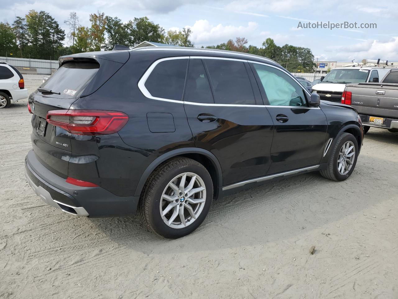 2020 Bmw X5 Sdrive 40i Black vin: 5UXCR4C03L9B48232