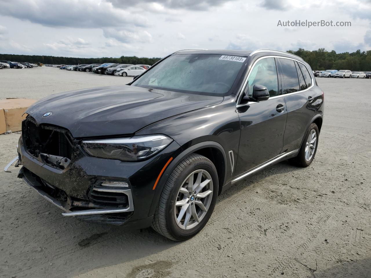 2020 Bmw X5 Sdrive 40i Black vin: 5UXCR4C03L9B48232