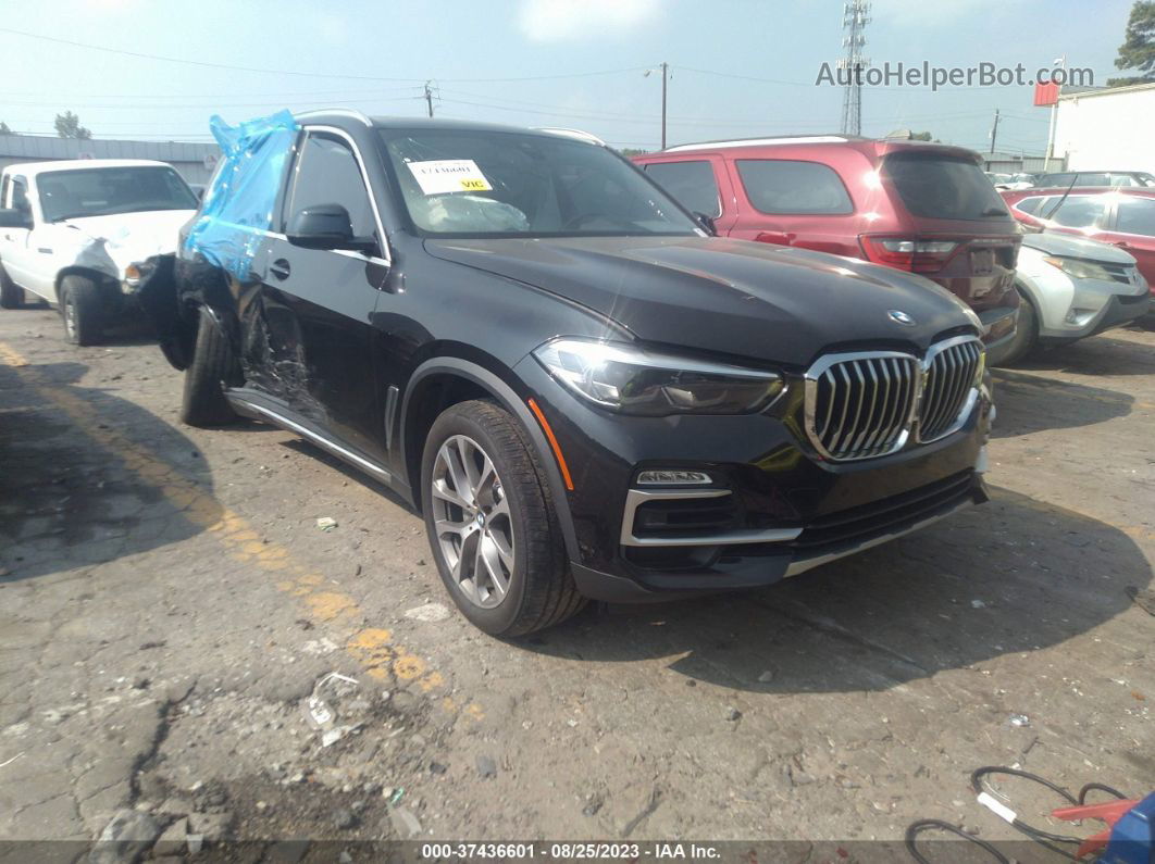 2020 Bmw X5 Sdrive40i Черный vin: 5UXCR4C03L9B99908