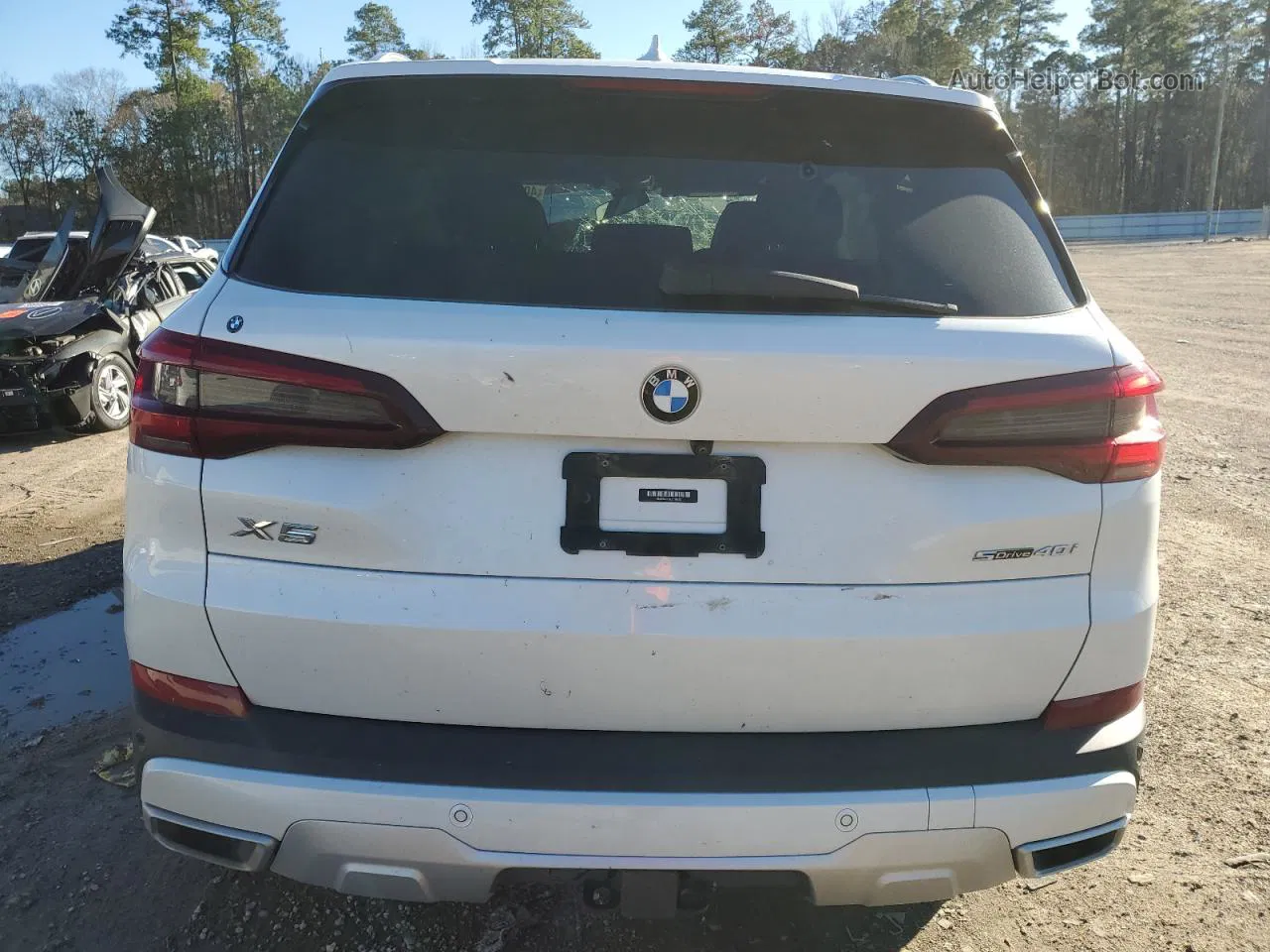 2020 Bmw X5 Sdrive 40i White vin: 5UXCR4C03L9C18263