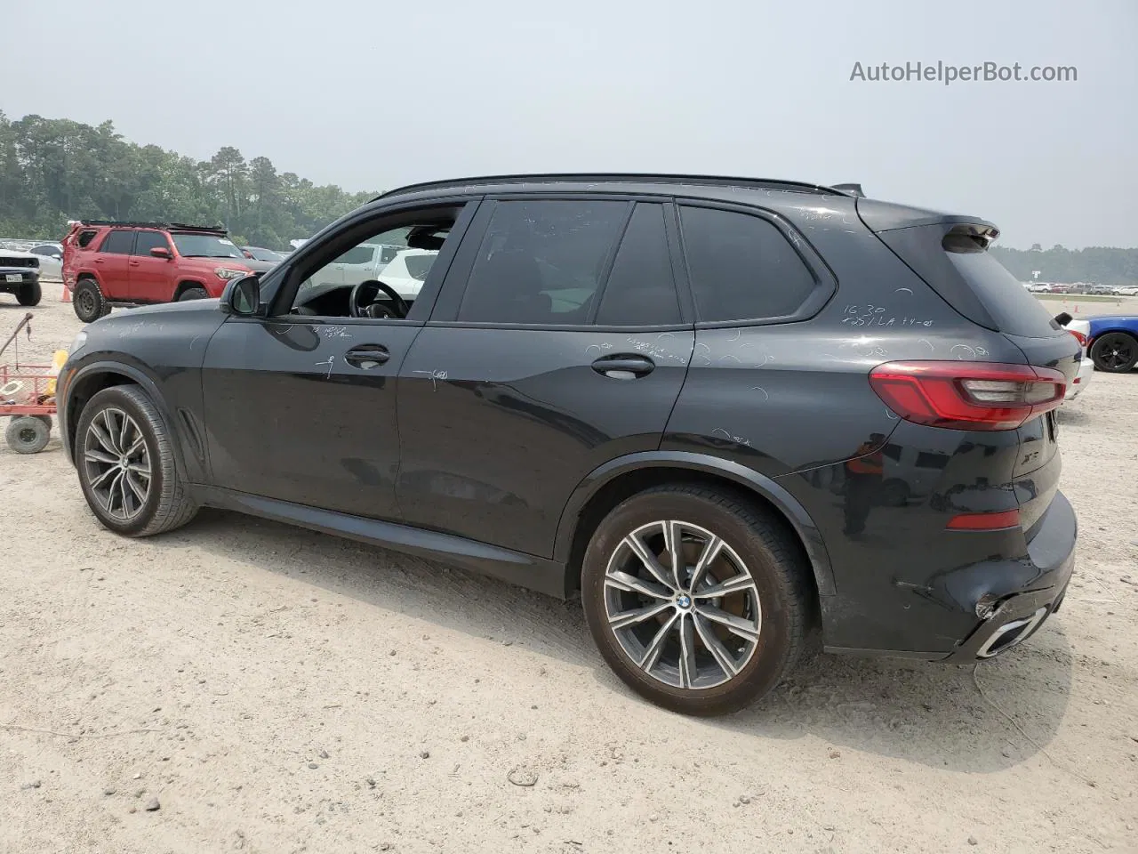 2020 Bmw X5 Sdrive 40i Черный vin: 5UXCR4C04L9B25770