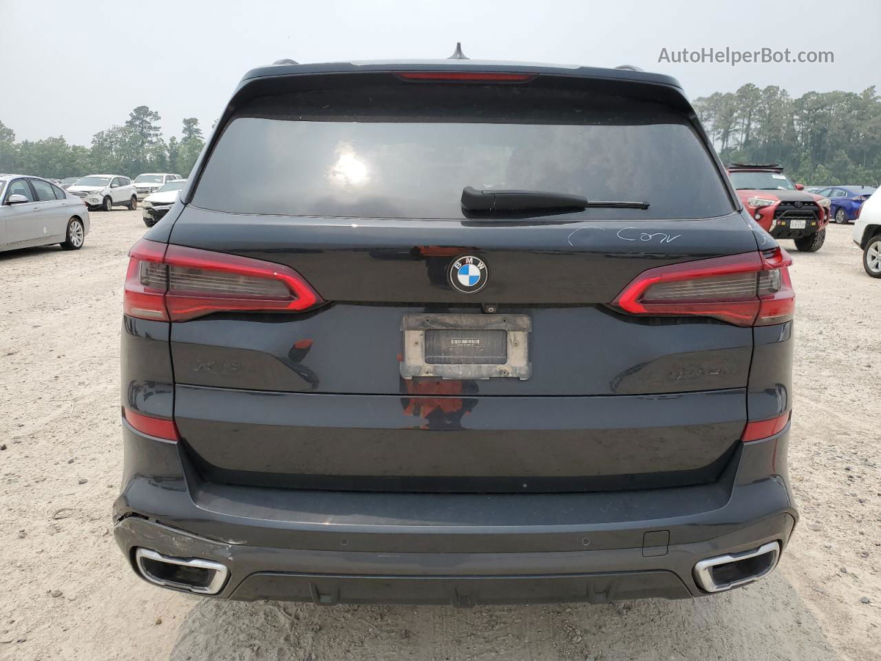 2020 Bmw X5 Sdrive 40i Черный vin: 5UXCR4C04L9B25770