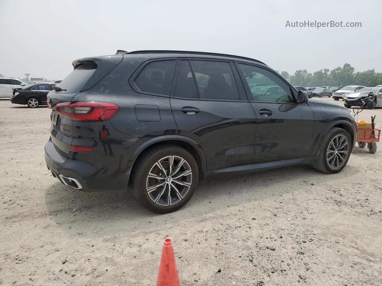 2020 Bmw X5 Sdrive 40i Черный vin: 5UXCR4C04L9B25770