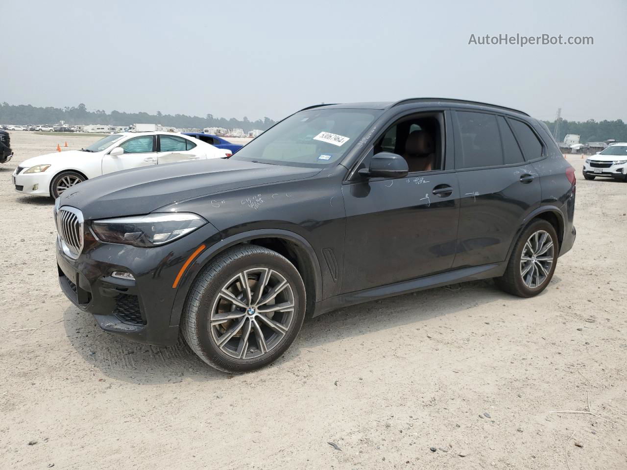 2020 Bmw X5 Sdrive 40i Черный vin: 5UXCR4C04L9B25770