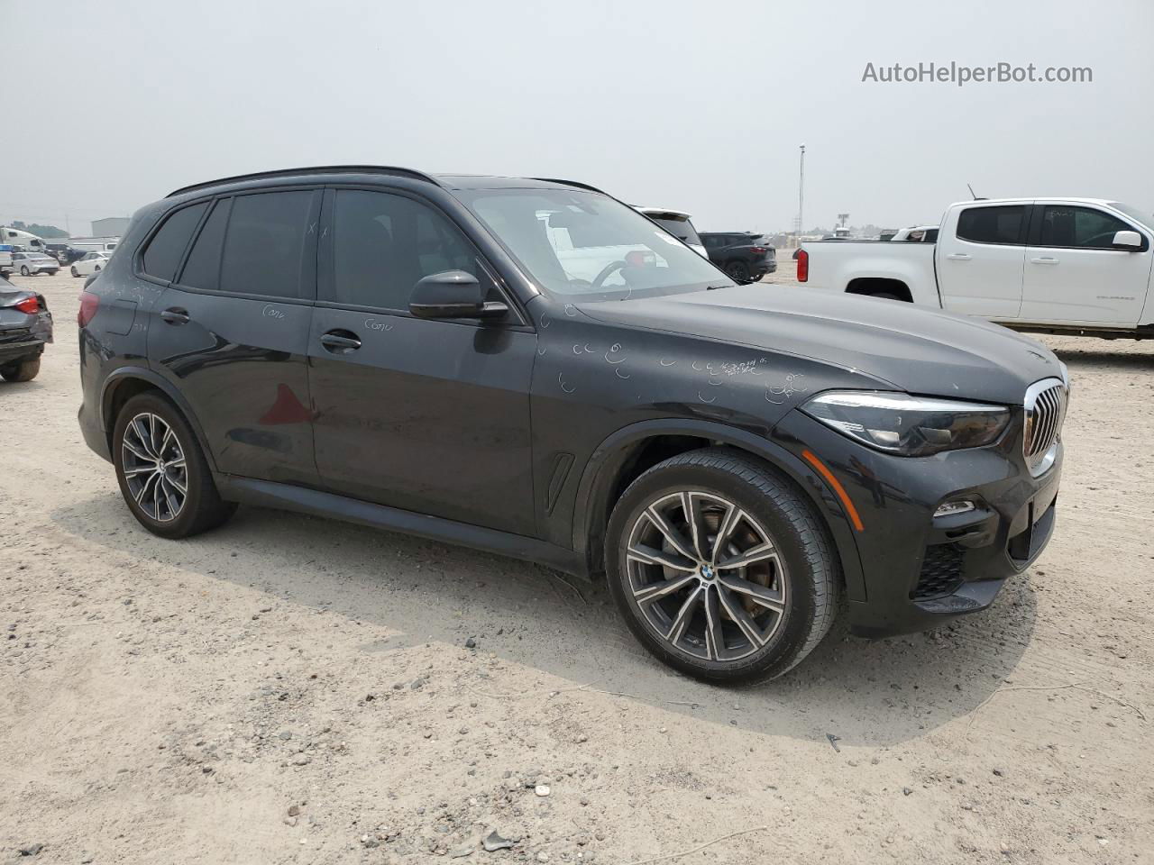 2020 Bmw X5 Sdrive 40i Черный vin: 5UXCR4C04L9B25770