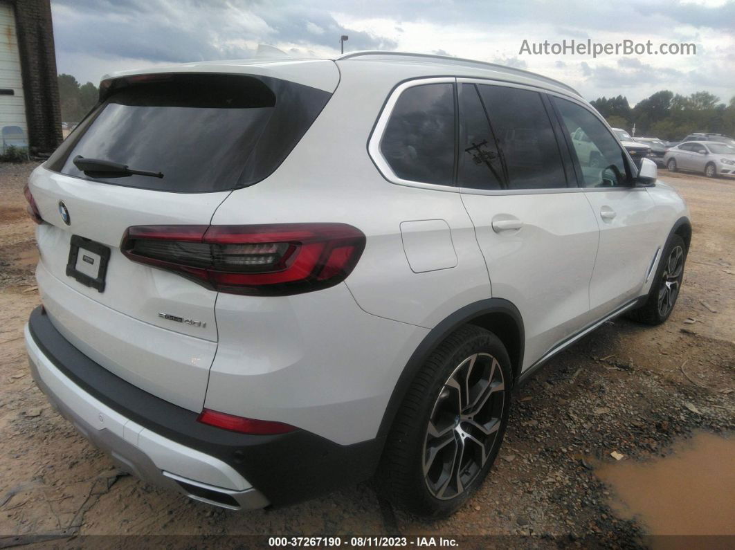 2020 Bmw X5 Sdrive40i White vin: 5UXCR4C04L9C42975