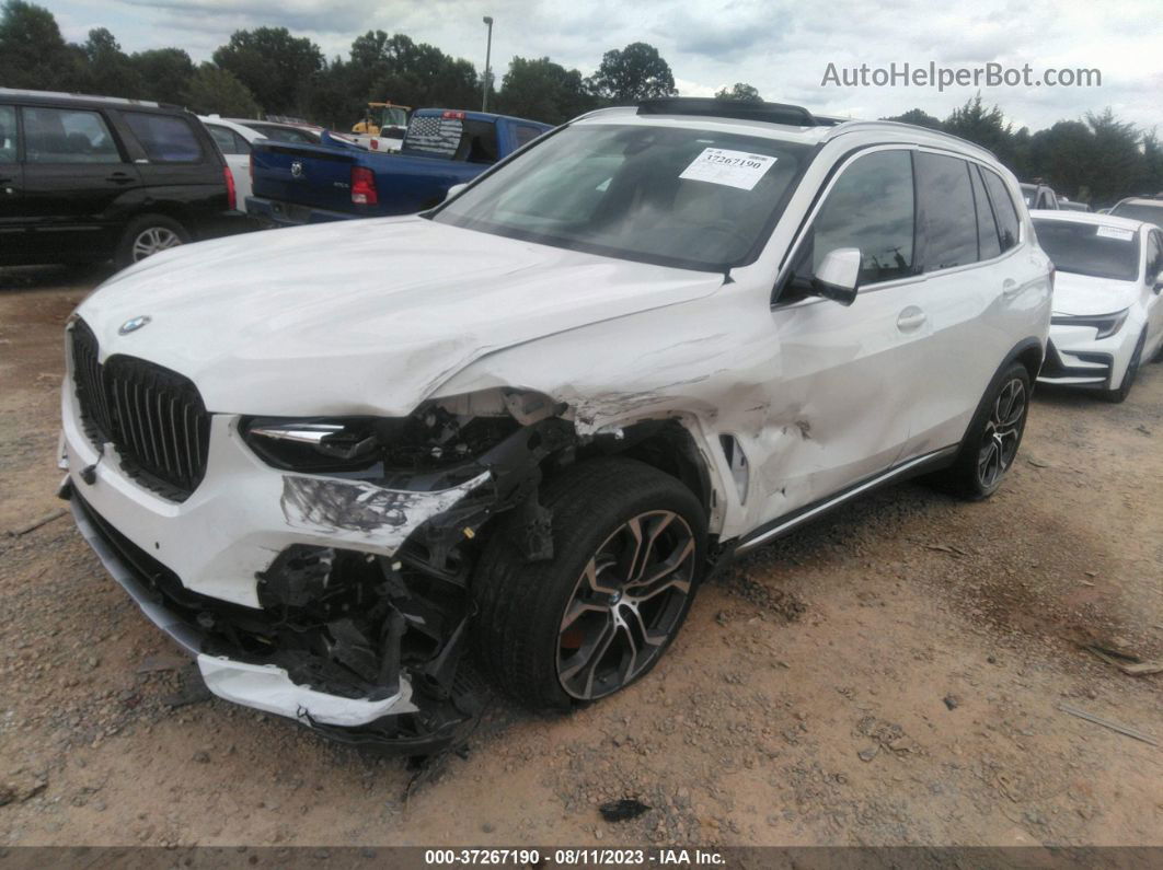 2020 Bmw X5 Sdrive40i White vin: 5UXCR4C04L9C42975