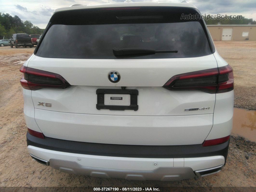 2020 Bmw X5 Sdrive40i White vin: 5UXCR4C04L9C42975