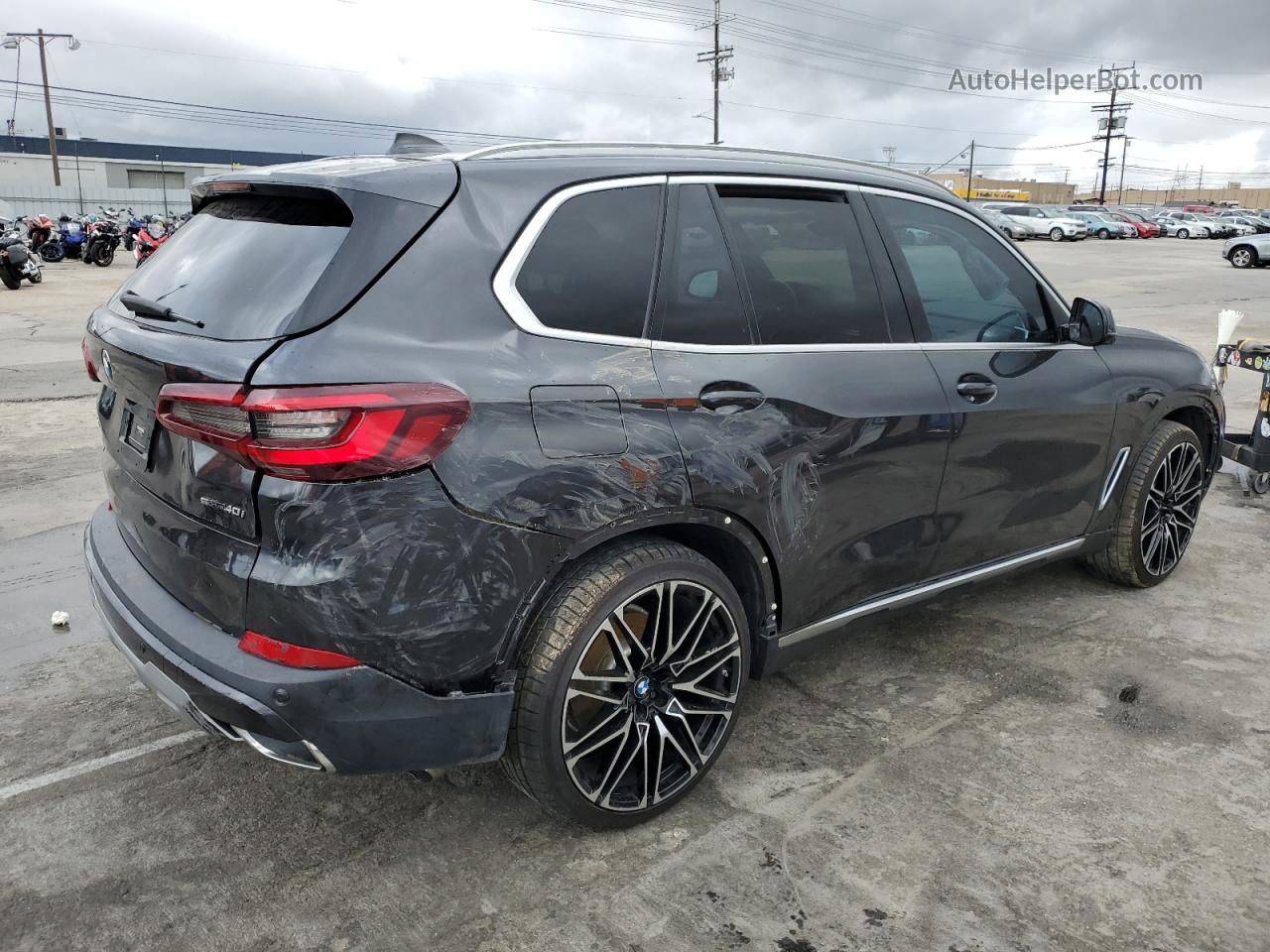 2020 Bmw X5 Sdrive 40i Gray vin: 5UXCR4C04L9C94848