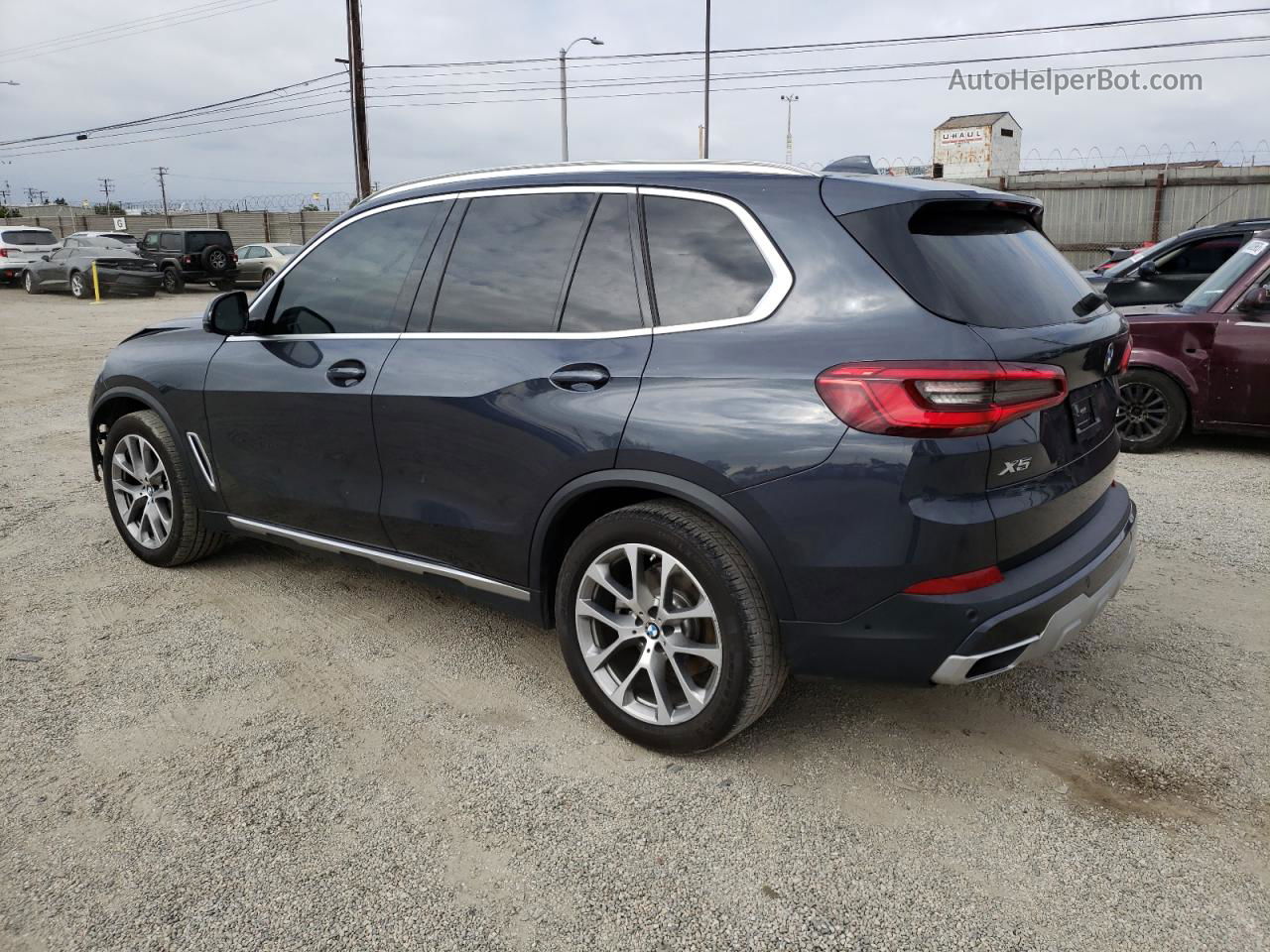 2020 Bmw X5 Sdrive 40i Gray vin: 5UXCR4C04LLW64115