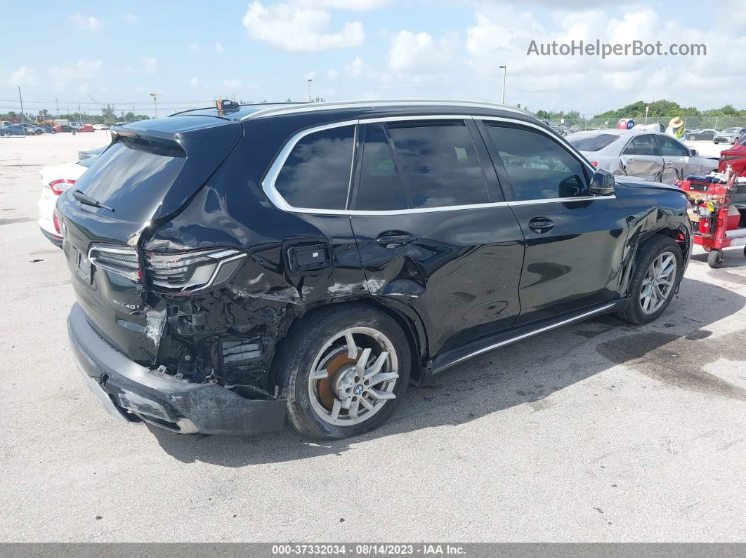 2020 Bmw X5 Sdrive40i Black vin: 5UXCR4C05L9B19881