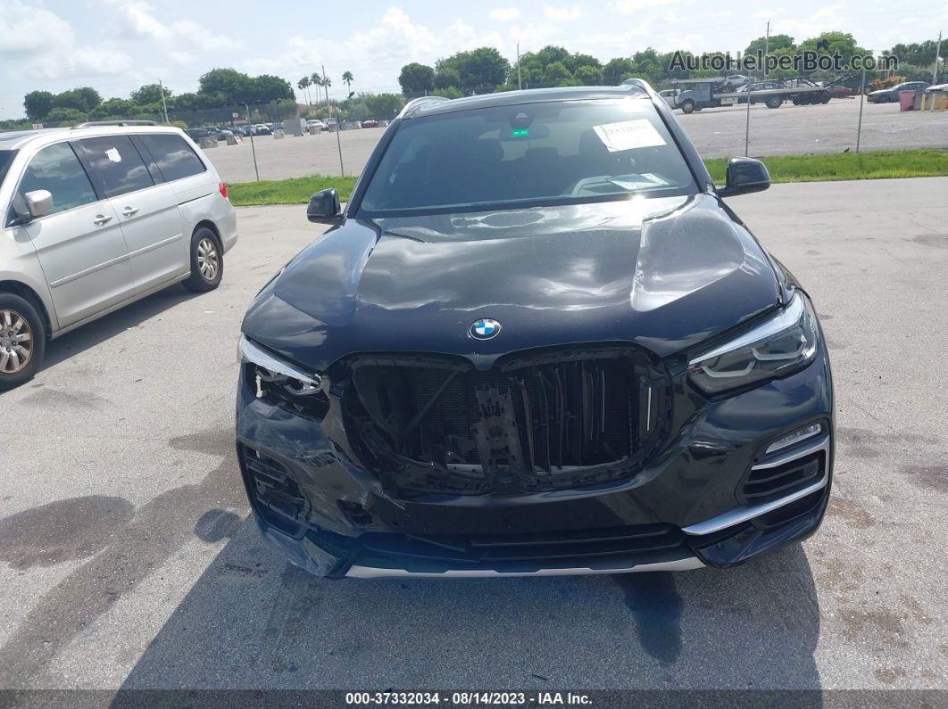 2020 Bmw X5 Sdrive40i Black vin: 5UXCR4C05L9B19881