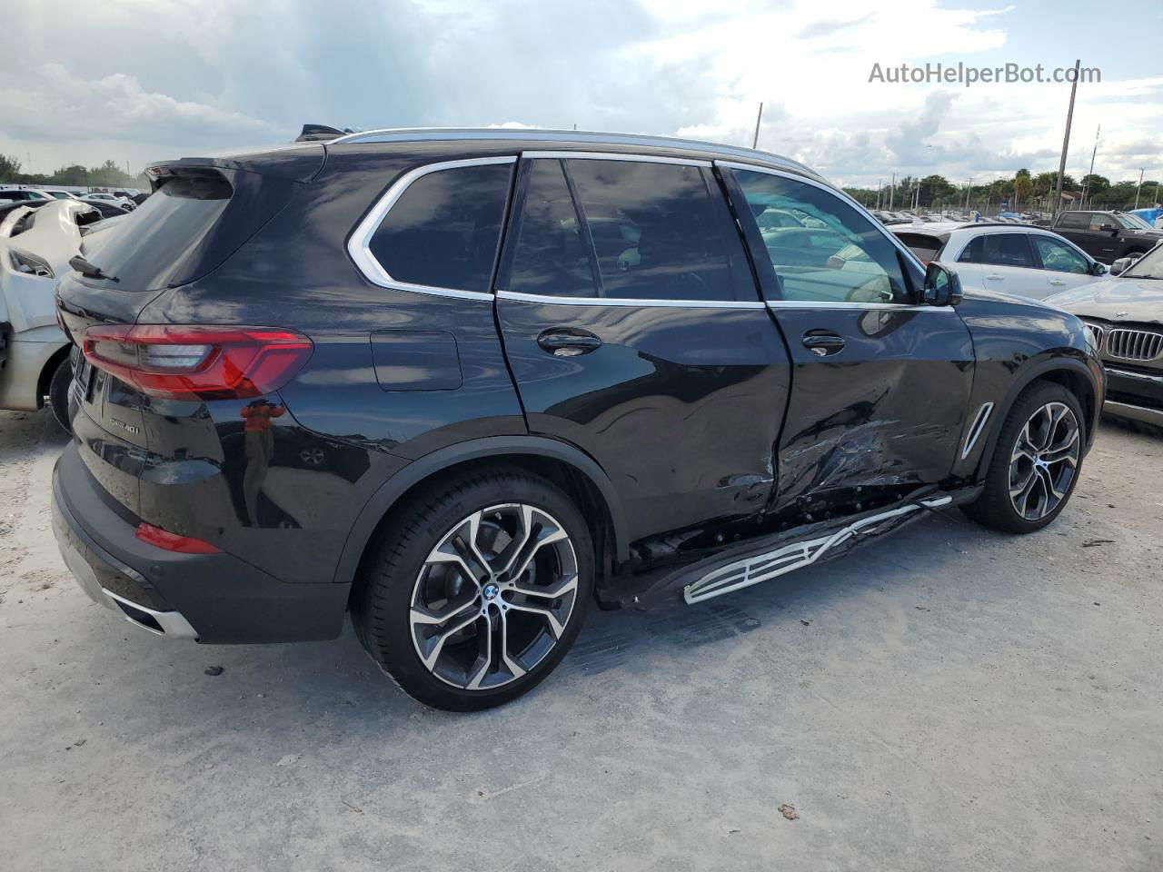 2020 Bmw X5 Sdrive 40i Black vin: 5UXCR4C05L9B21243