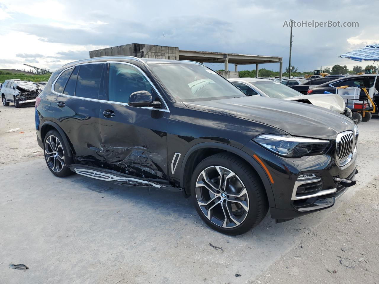 2020 Bmw X5 Sdrive 40i Black vin: 5UXCR4C05L9B21243