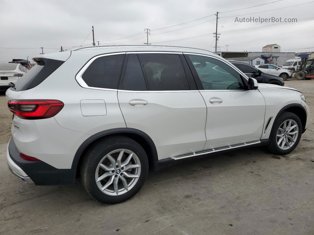 2020 Bmw X5 Sdrive 40i White vin: 5UXCR4C05L9B99571