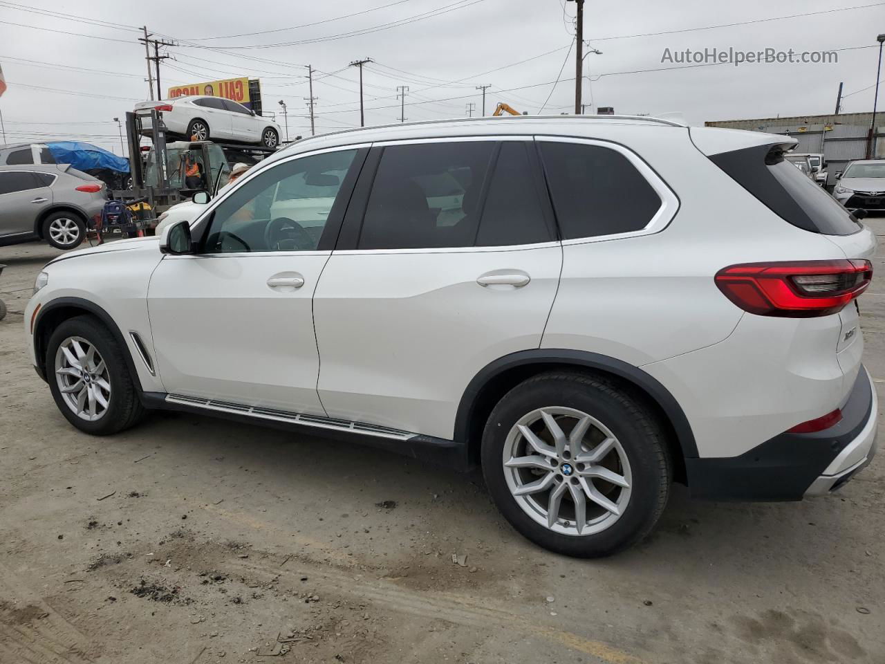 2020 Bmw X5 Sdrive 40i White vin: 5UXCR4C05L9B99571