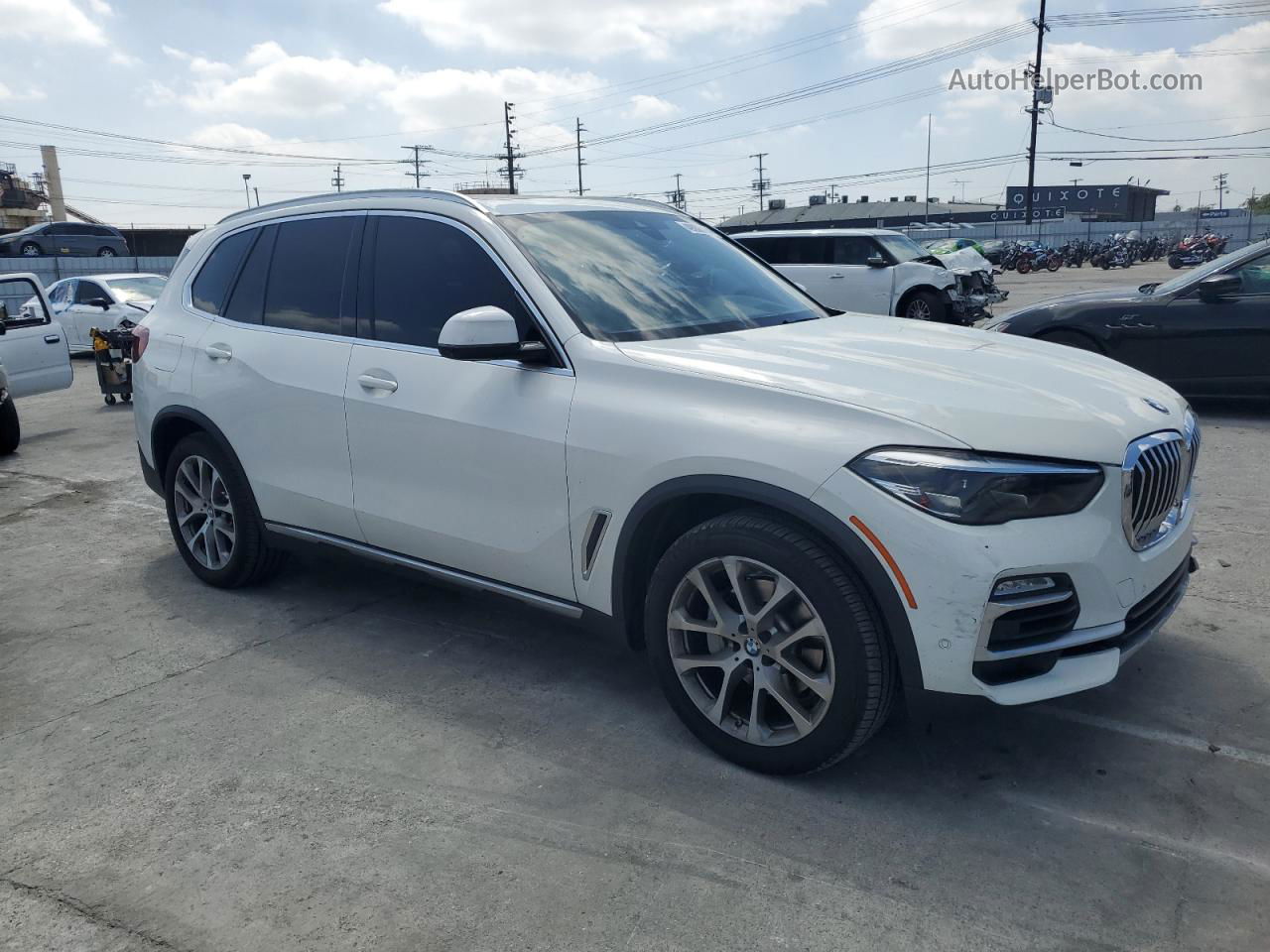 2020 Bmw X5 Sdrive 40i White vin: 5UXCR4C05L9C87164