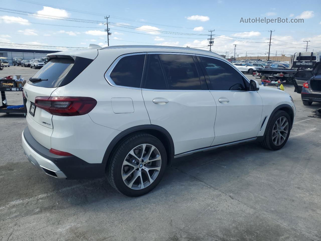 2020 Bmw X5 Sdrive 40i White vin: 5UXCR4C05L9C87164