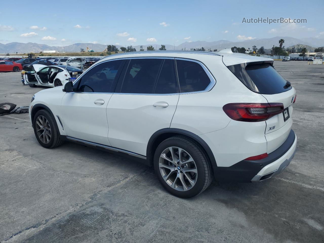 2020 Bmw X5 Sdrive 40i White vin: 5UXCR4C05L9C87164