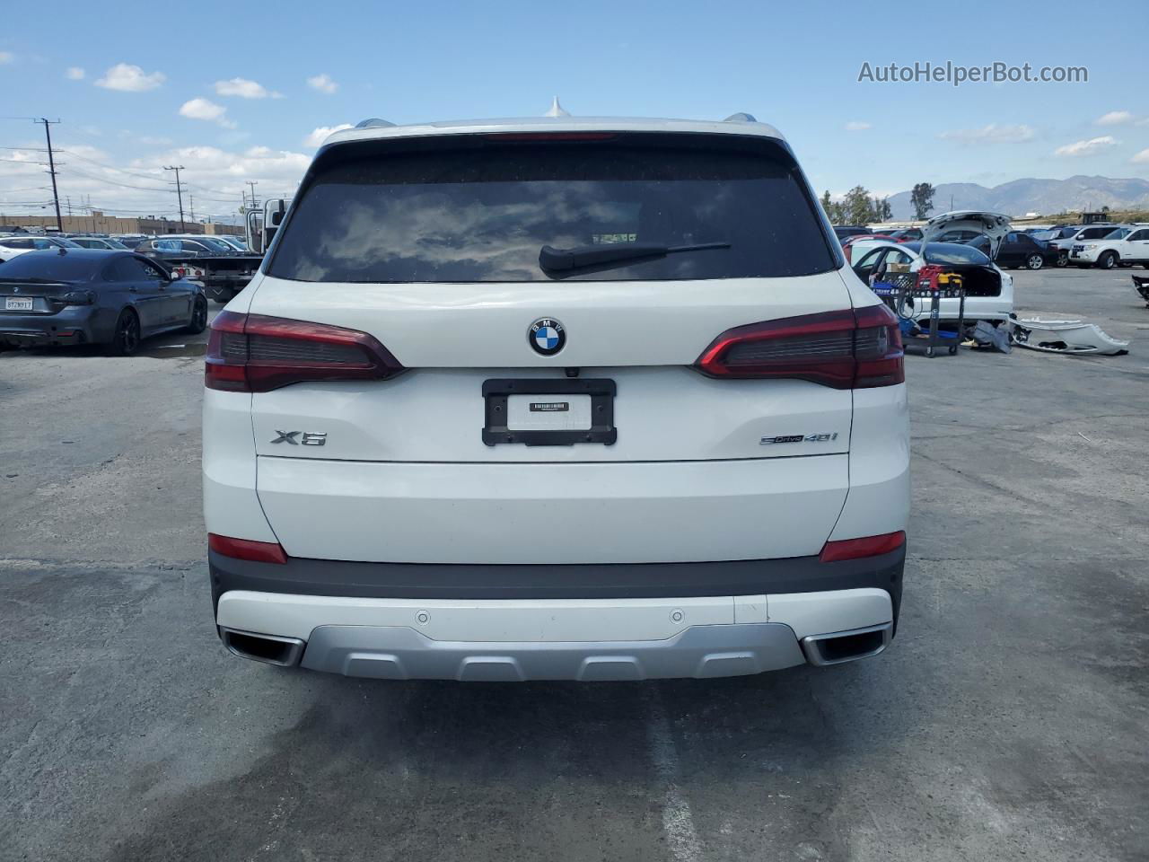 2020 Bmw X5 Sdrive 40i White vin: 5UXCR4C05L9C87164