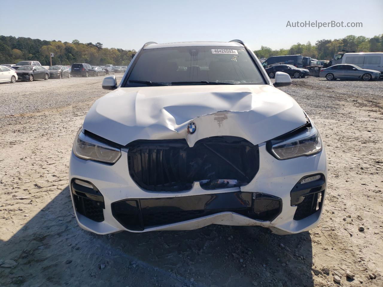 2020 Bmw X5 Sdrive 40i White vin: 5UXCR4C05L9D01600