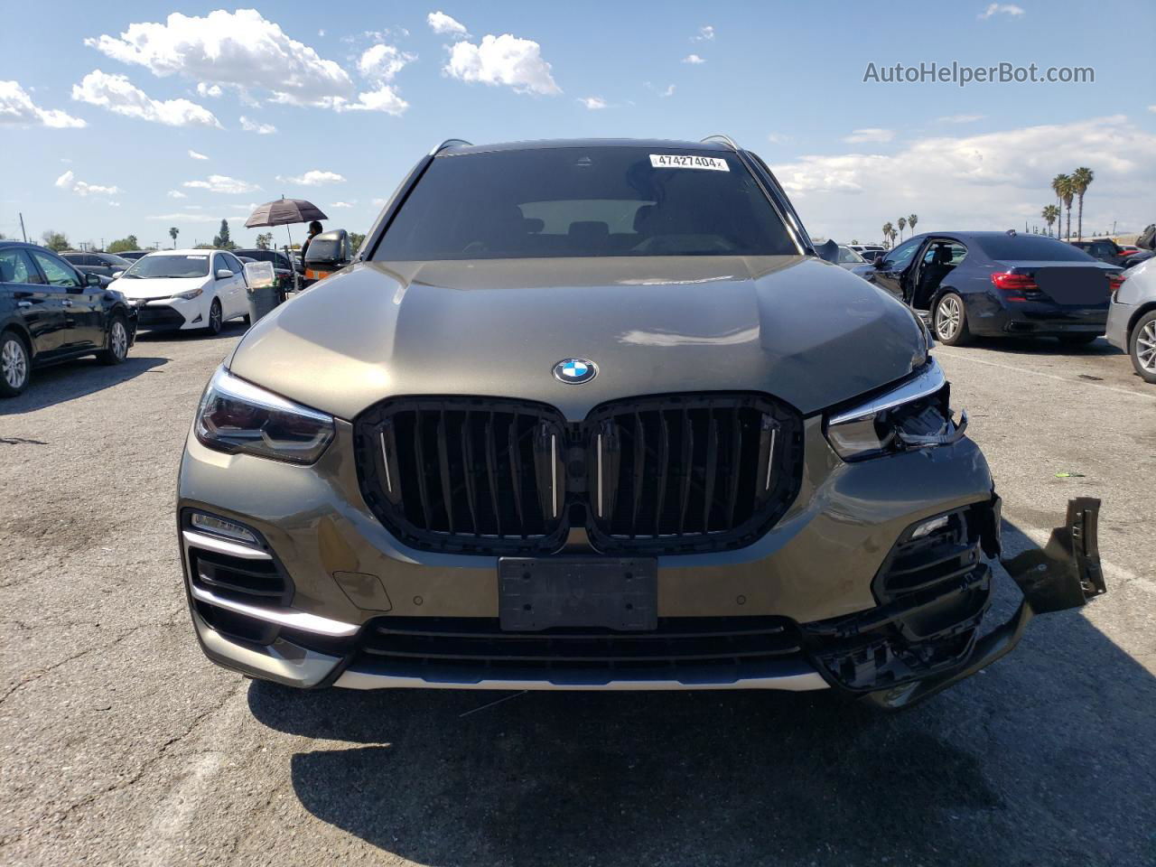 2020 Bmw X5 Sdrive 40i Green vin: 5UXCR4C05L9D05968