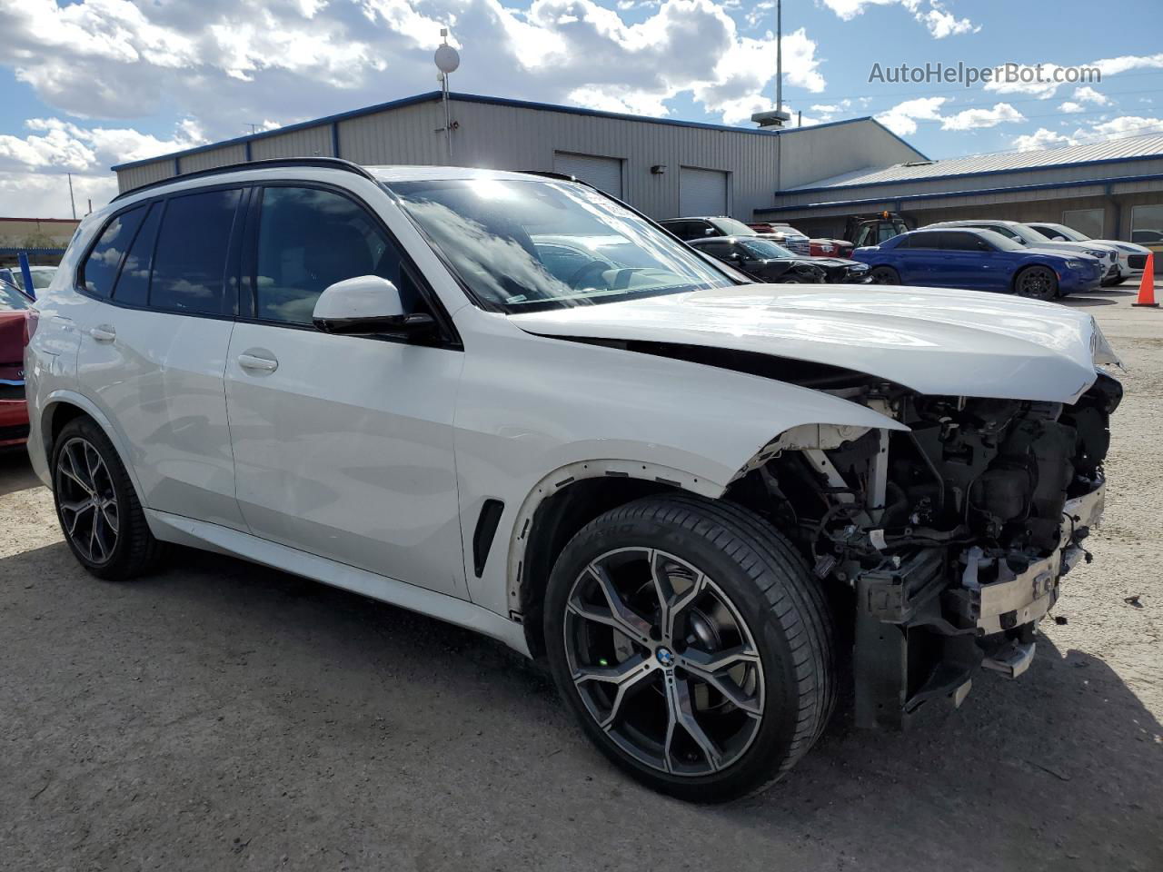 2020 Bmw X5 Sdrive 40i Белый vin: 5UXCR4C05L9D59240