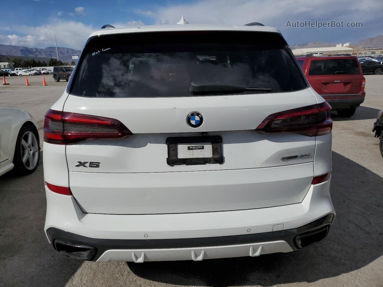 2020 Bmw X5 Sdrive 40i White vin: 5UXCR4C05L9D59240