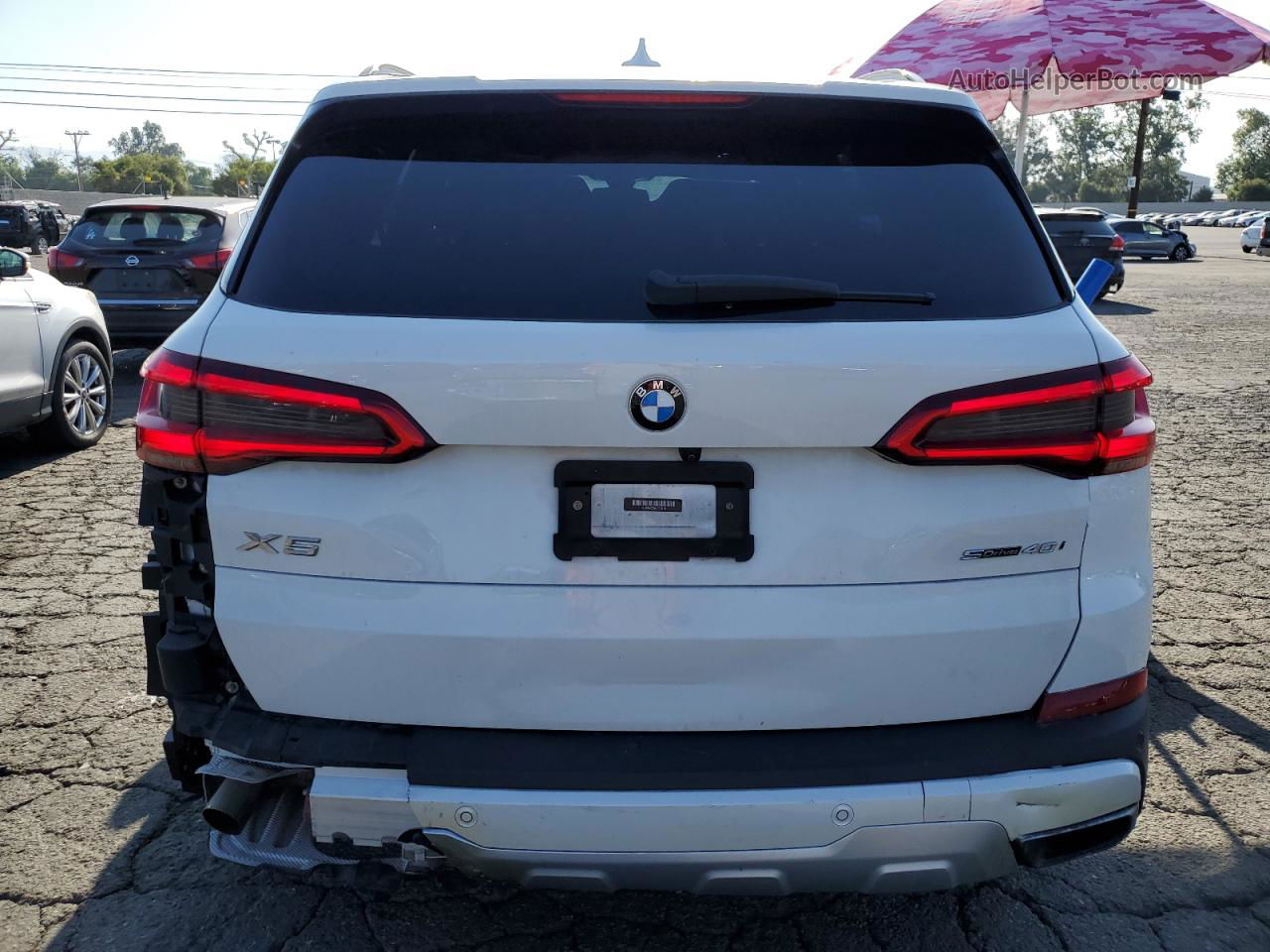 2020 Bmw X5 Sdrive 40i White vin: 5UXCR4C05LLT18915