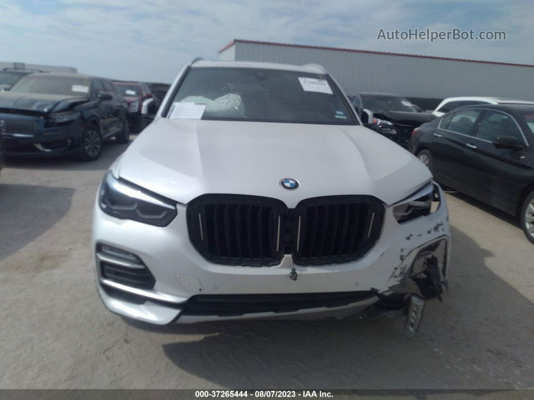 2020 Bmw X5 Sdrive40i White vin: 5UXCR4C06L9B22806