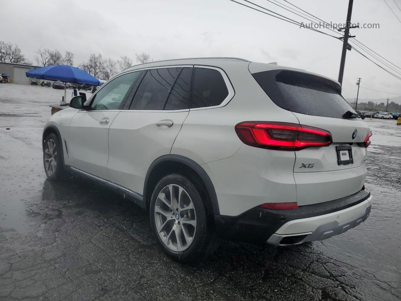 2020 Bmw X5 Sdrive 40i White vin: 5UXCR4C06L9C02719