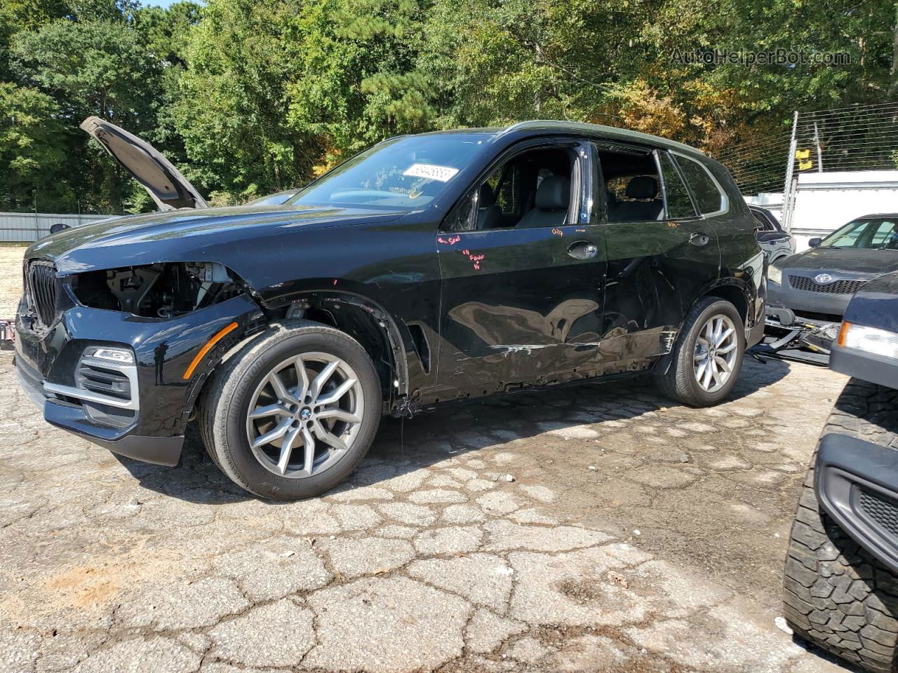 2020 Bmw X5 Sdrive 40i Black vin: 5UXCR4C06L9C03482