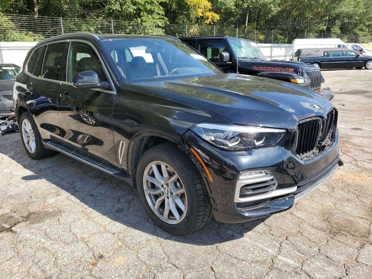 2020 Bmw X5 Sdrive 40i Black vin: 5UXCR4C06L9C03482