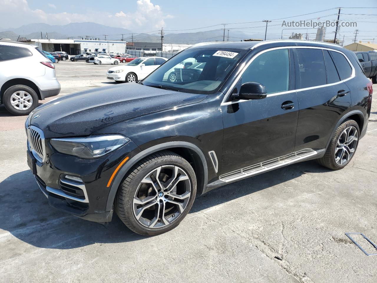 2020 Bmw X5 Sdrive 40i Черный vin: 5UXCR4C06LLW64570