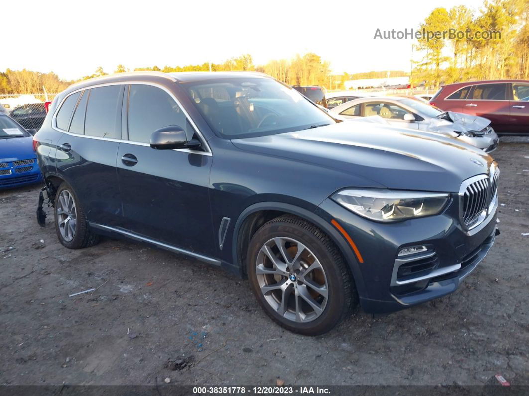 2020 Bmw X5 Sdrive40i Черный vin: 5UXCR4C08LLE30479