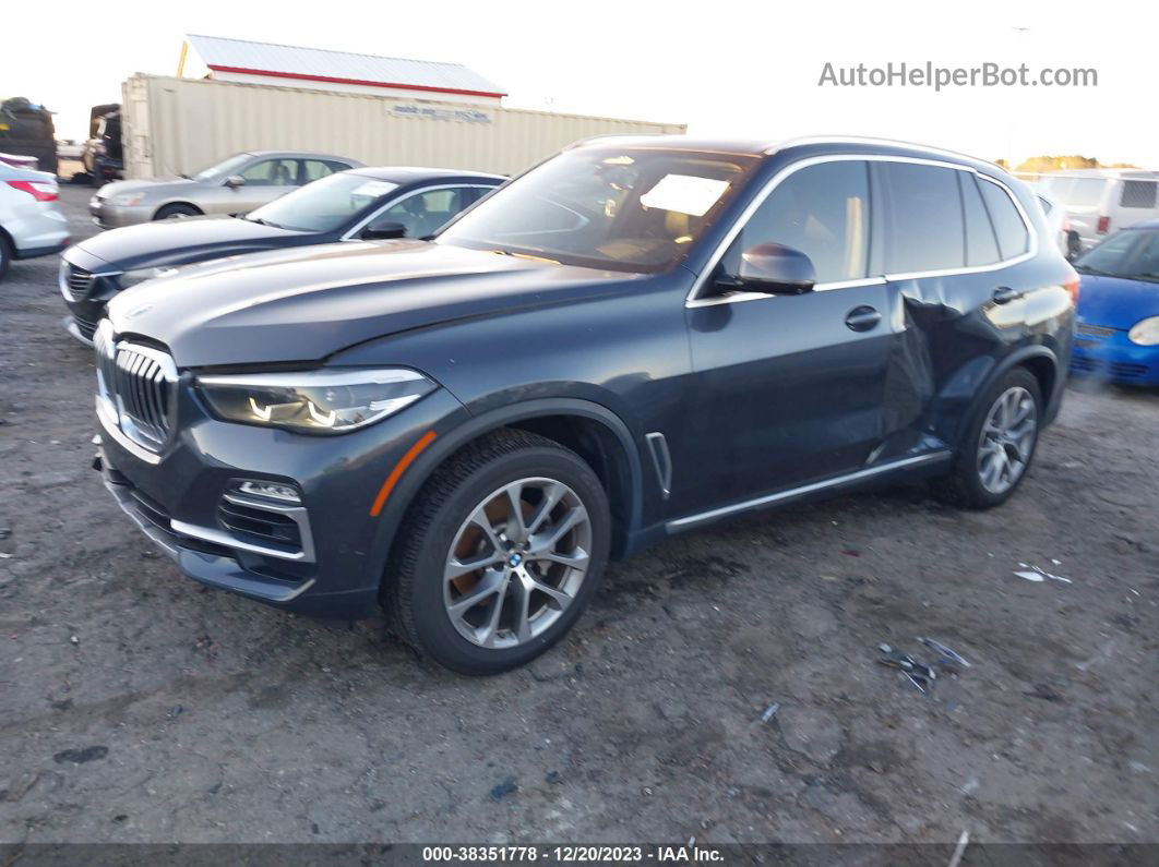 2020 Bmw X5 Sdrive40i Черный vin: 5UXCR4C08LLE30479