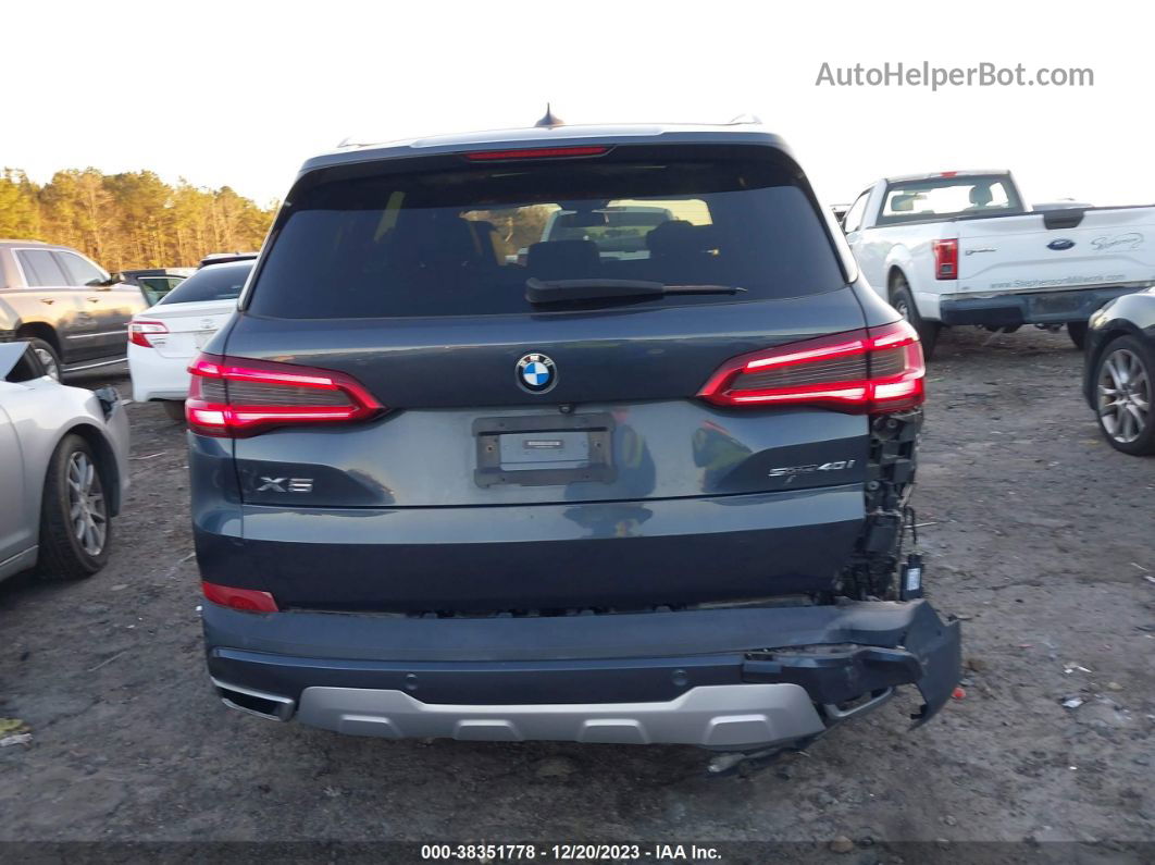 2020 Bmw X5 Sdrive40i Черный vin: 5UXCR4C08LLE30479