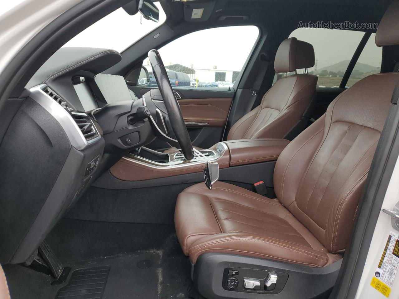 2020 Bmw X5 Sdrive 40i Белый vin: 5UXCR4C08LLW64554