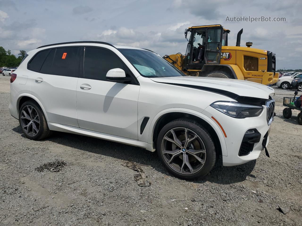 2020 Bmw X5 Sdrive 40i White vin: 5UXCR4C09L9B06874